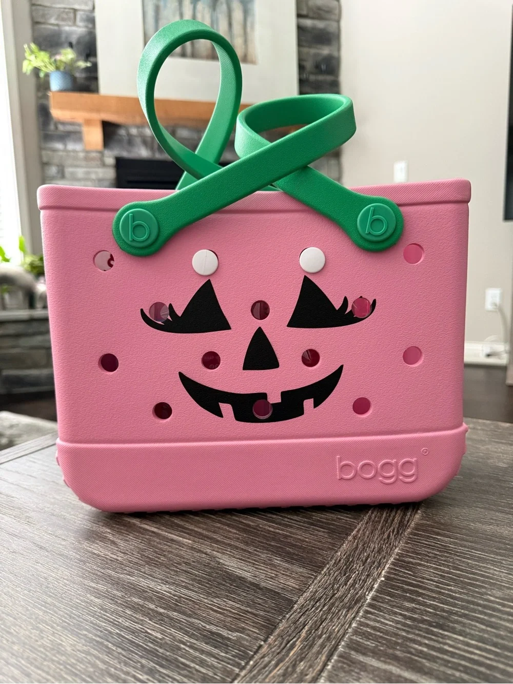 NWT Halloween Pumpkin Bogg Bag